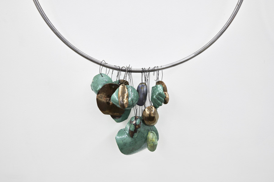 Installation view, Cuore Mangiato, Guscio di Fiore, Fattucchiere, Kulturfolger, 2023-2024. Photo: Anna Maysuk