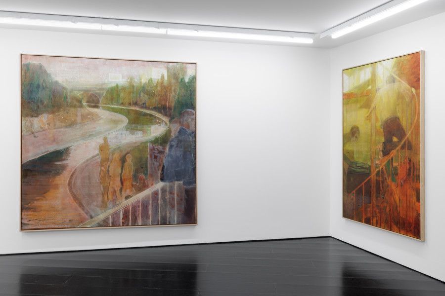 Installation view, Travis MacDonald, Autoluminescent, Contemporary Fine Arts CFA, Basel, 2025. Courtesy Contemporary Fine Arts. Photo credit: Gina Folly