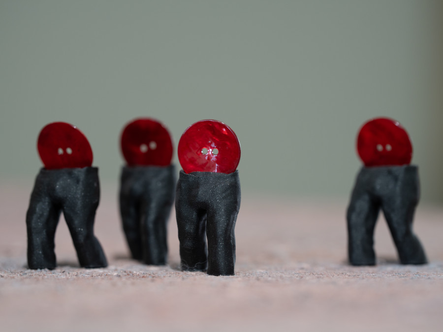 Exhibition view, Accoutrements, Rasmus Myrup, Centre d'Art Contemporain Yverdon-les-Bains (CACY), 2025-2026. Photo credit: Anne-Laure Lechat