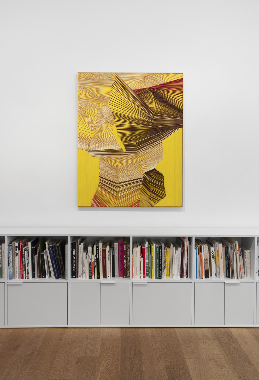 Installation view, Olaf Holzapfel and Michael Sailstofer, Speaking through substance, Livie Gallery, 2025. Photo credit: Esther Mathis