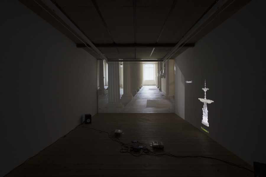 Exhibition view, Lea Schaffner – Aus dem Kopf /From the Head (By Heart), sic! Elephanthouse, 2022. Photo credit: Andri Stadler