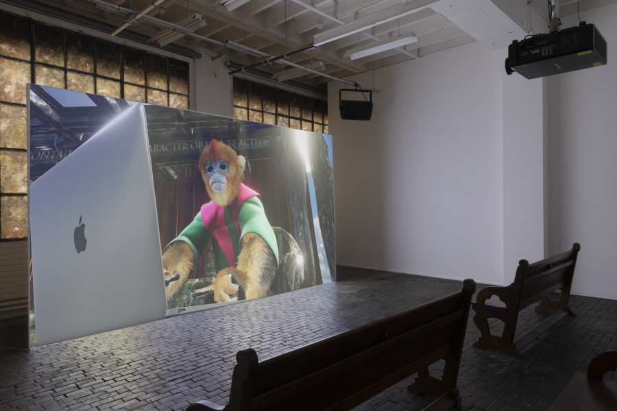 Hannah Black, Juliana Huxtable, And Or Forever, Penumbra, 2021. Courtesy of the artists and Centre d'Art Contemporain Genève. Photo Cynthia Mai Ammann