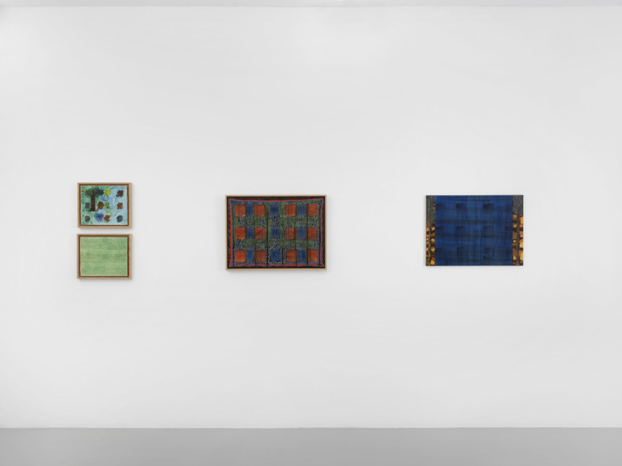 Exhibition view, Karishma D'Souza, Can’t See the Forest, xippas, 2023. Photo credit: Julien Gremaud