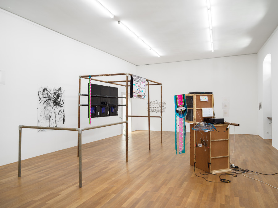 LA Timpa, I Got A New Joint: What I Should’nt Do With The Money, Kunsthalle Winterthur, 2025. Photo: Cedric Mussano. Courtesy of Kunsthalle Winterthur.