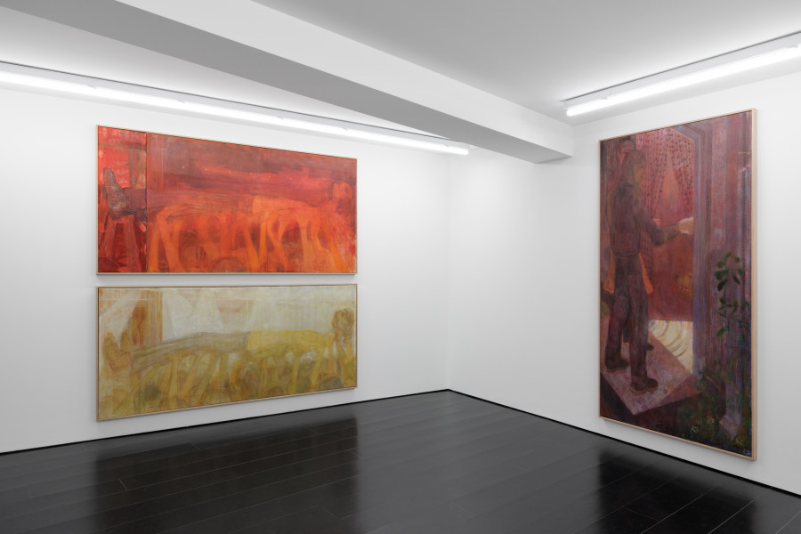 Installation view, Travis MacDonald, Autoluminescent, Contemporary Fine Arts CFA, Basel, 2025. Courtesy Contemporary Fine Arts. Photo credit: Gina Folly