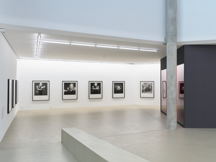 Exhibition view, Carrie Mae Weems, The Evidence of Things Not Seen, Kunstmuseum Basel, 2023-2024. © bei der Künstlerin / the artist. © Carrie Mae Weems. Courtesy of the artist, Jack Shainman Gallery, New York and Galerie Barbara Thumm, Berlin. Photo Credit: Max Ehrengruber