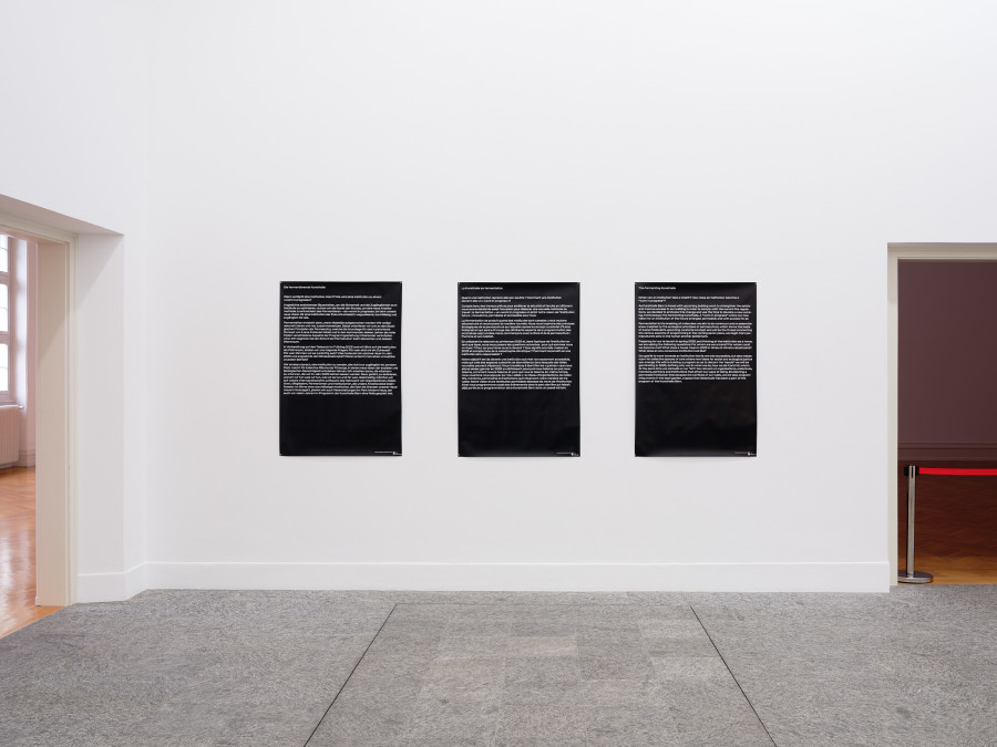 Exhibition view, Back to the Future, George Steinmann, Lofty Dryness. A growing Sculpture, 2003 – 2024, Kunsthalle Bern. Photo: David Aebi.