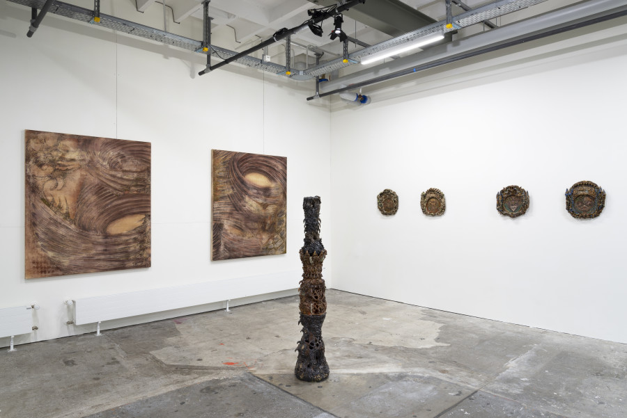 Exhibition view of Bourses de la Ville de Genève 2025 at Centre d’Art Contemporain Genève (03.09‒05.10.2025). © Centre d’Art Contemporain Genève. Photo : Simon Rao