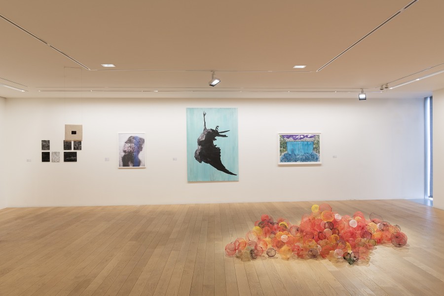 Exhibition view, Cantonale Berne Jura, Sibylle & Narcisse, Museum Franz Gertsch, 2023-2024. Photos: Bernhard Strahm, Gerlafingen