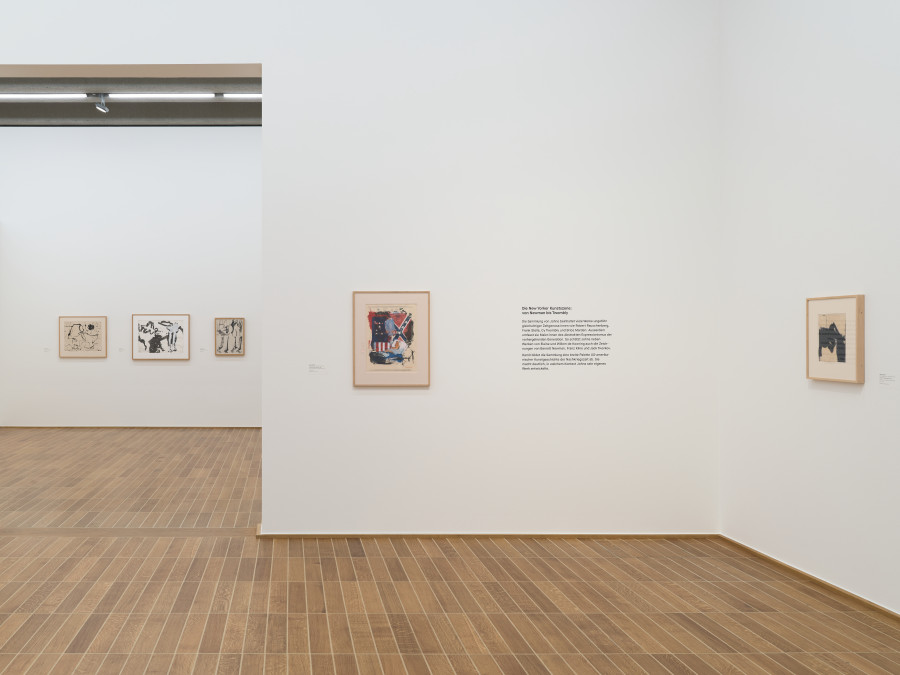 Exhibition view, Jasper Johns — The artist as collector, From Cezanne to de Kooning, Kunstmuseum Basel, 2023. Photo credit: Max Ehrengruber