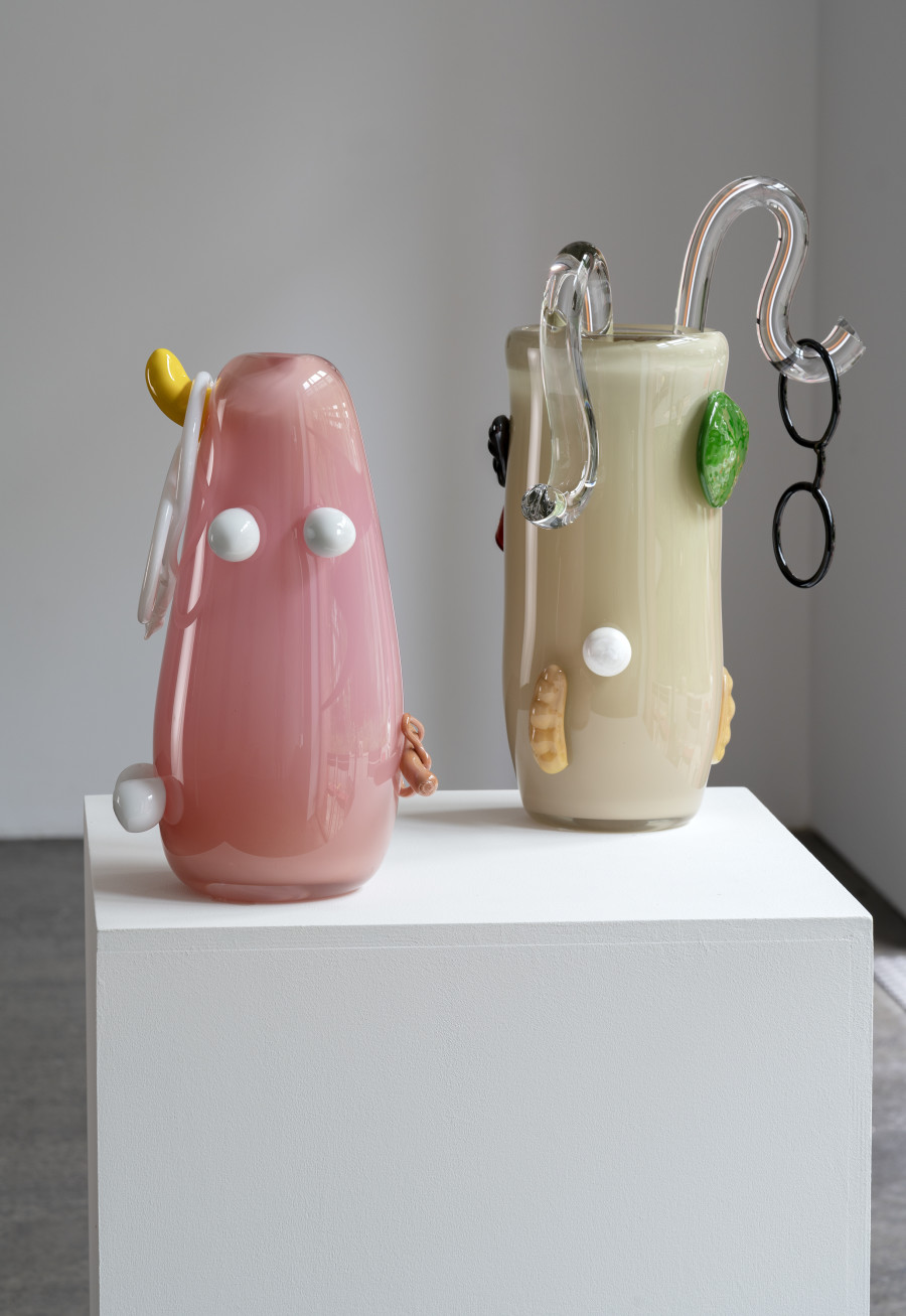 Installation view, Stefan Burger, The Gold Collection, tichyocean, 2025.