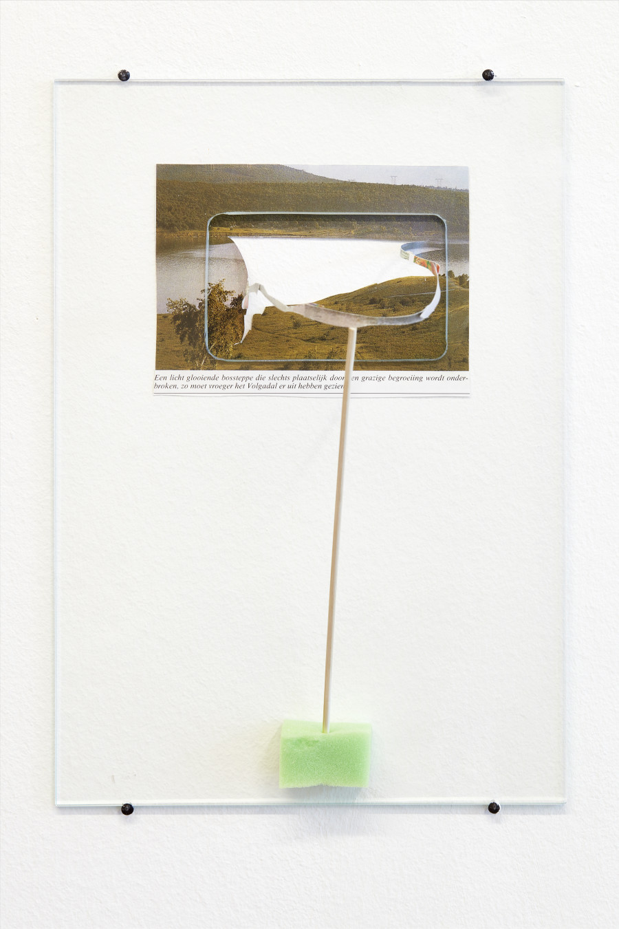 Exhibition view, Esther Kempf, WHITE WHITE NOISE, Zimmermannhaus Brugg, 2025. 90 Kilometer weisses weisses Rauschen, Zimmermannhaus © Kaspar Ruoff