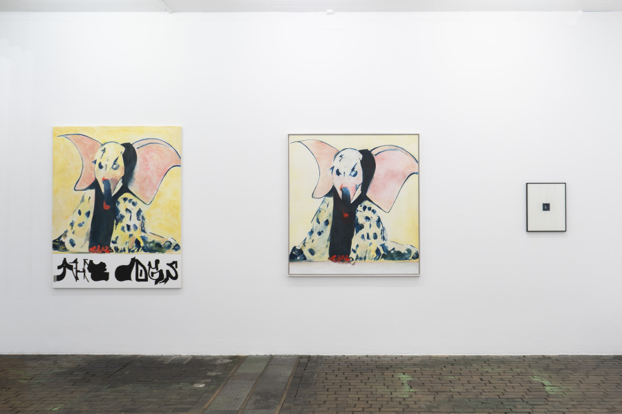 Vue d’exposition de Dialogue of the Dogs de Will Benedict au Centre d’Art Contemporain Genève (15.10.2022‒18.12.2022). © Centre d’Art Contemporain Genève. Photo : Julien Girard