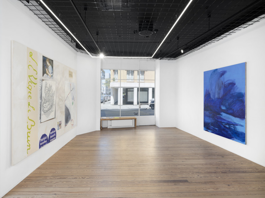 Exhibition view, Memory Shelf, Gritli Faulhaber & Augusta Lardy Micheli, galerie lange + pult, Geneva, 2025. Photo credit: Julien Gremaud