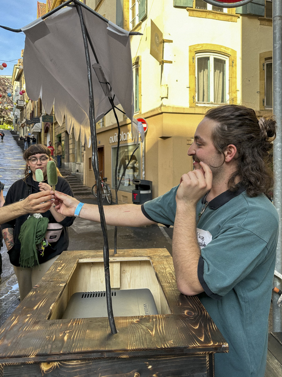 Alex Ghandour, Histoires de glaces, Photo: Thalles Piaget.