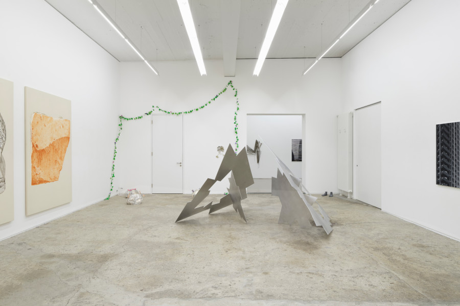 Exhibition view, Then and Now, Galerie Mark Müller, 2024. Photocredit: Conradin Frei & Galerie Mark Müller, Zurich.