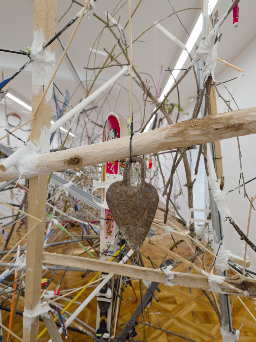 Exhibition view, Jan Kopp, Sous le silence, Villa du Parc, 2025. Photo credit: Aurélien Mole