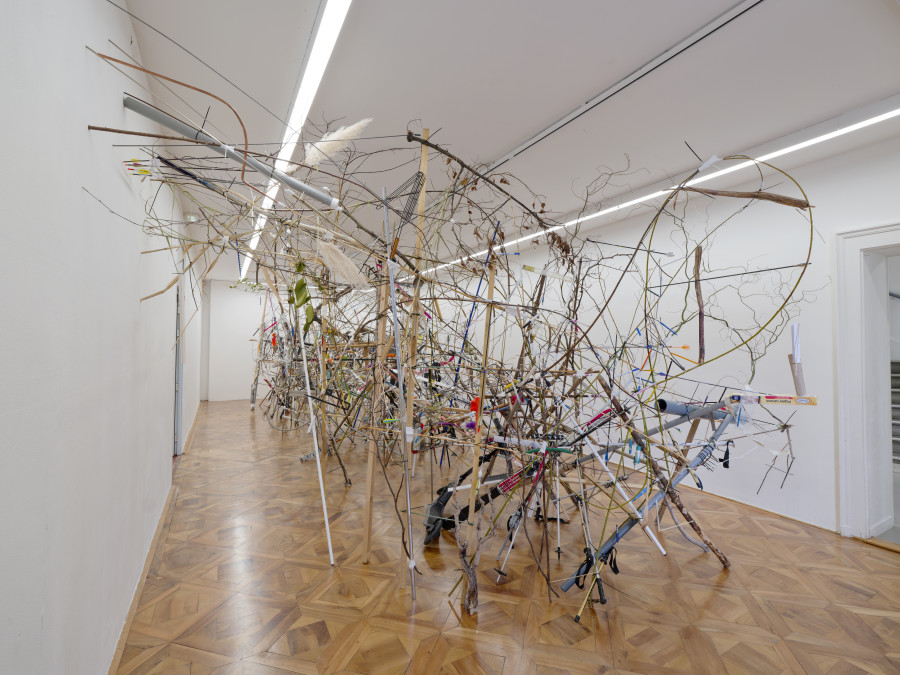 Exhibition view, Jan Kopp, Sous le silence, Villa du Parc, 2025. Photo credit: Aurélien Mole