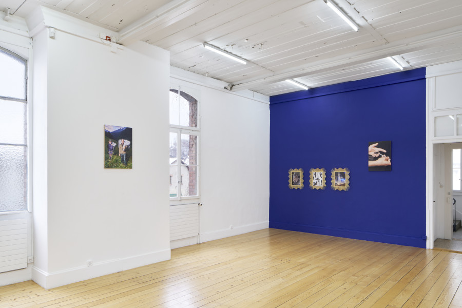Exhibition view, Laurence Kubski, Sauvages, Kunsthalle Friart Fribourg, 2024. Photo: Guillaume Python. Courtesy of the artist and Kunsthalle Friart Fribourg