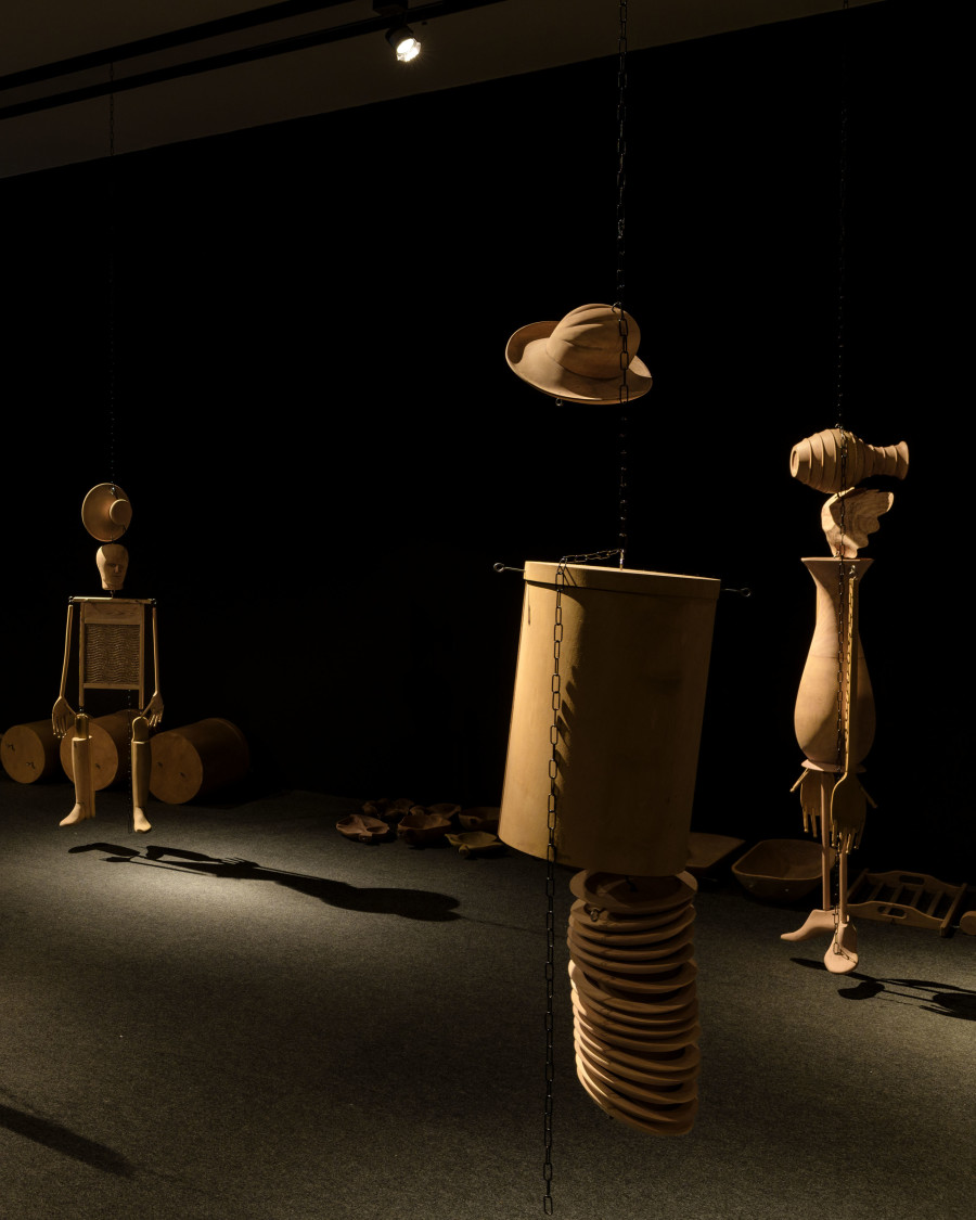 Ausstellungsansicht Wiebke Siem. Der Traum der Dinge, In Kooperation mit Fumetto Comic Festival Luzern, Kunstmuseum Luzern, 2025, Courtesy of the artist, Foto: Marc Latzel