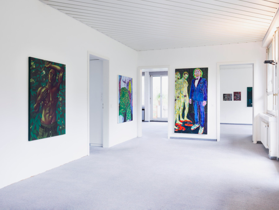 Installation view, unconcealed sensitivities, flatmarkus, 2024. Photo credit: flatmarkus & Felix Jungo