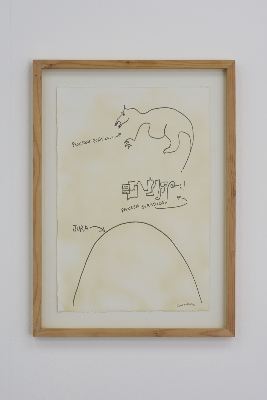 Jimmie Durham, Fribourg, 1993. Photo: Guillaume Python. Courtesy of the Jimmie Durham Estate and kurimanzutto, Mexico City / New York