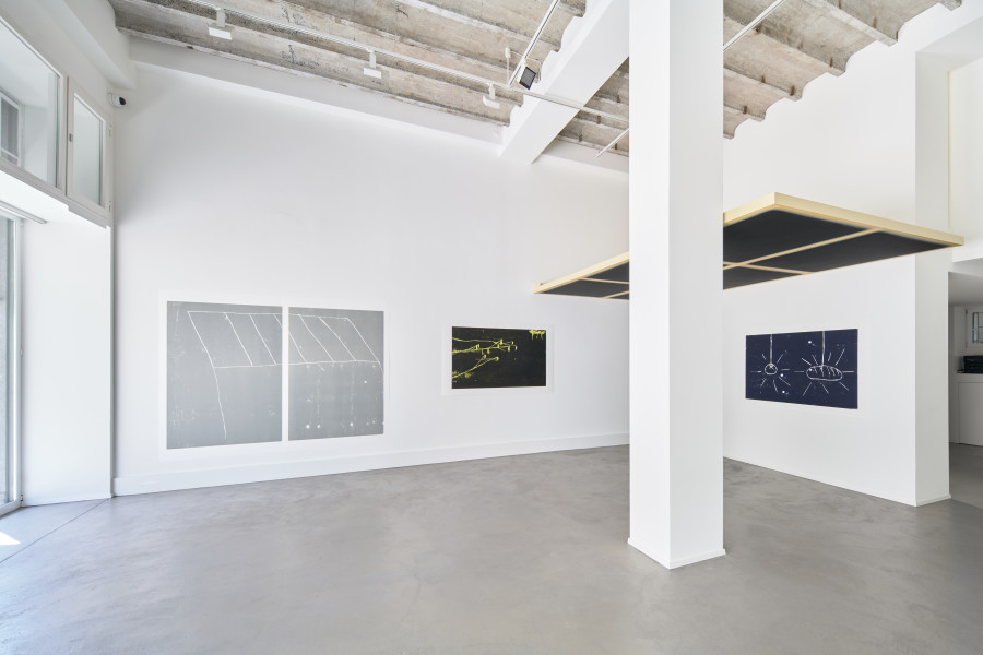 Andrea Büttner, Exhibtion view, 2023, Galerie Tschudi Zurich. Photo: Max Ehrengruber, Courtesy of the artist and Galerie Tschudi