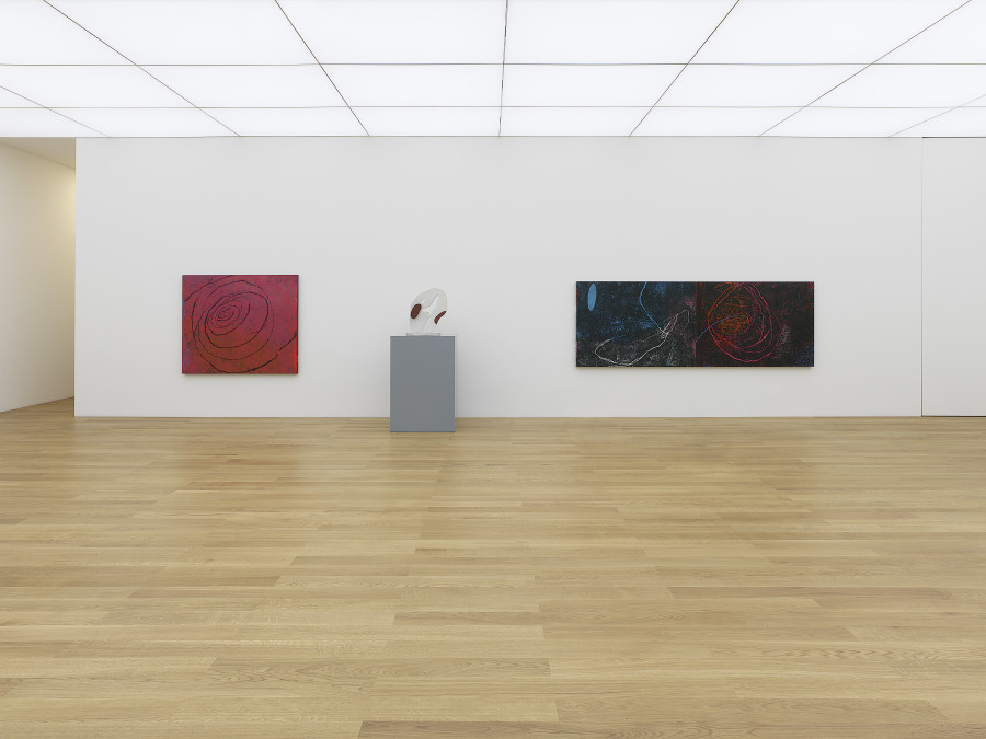 Exhibition view, Paco Knöller: Beneath Me, the Sky. With works from the Hilti Art Foundation, Kunstmuseum Liechtenstein with Hilti Art Foundation, 07.05.–15.10.2023, Photo: Günter König.