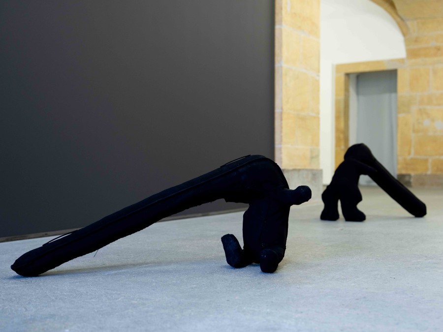 Exhibition view, Le Futur Imparfait, Dorian Sari, Centre d'Art Contemporain Yverdon-les-Bains (CACY), 2025. Photo credit: Anne-Laure Lechat