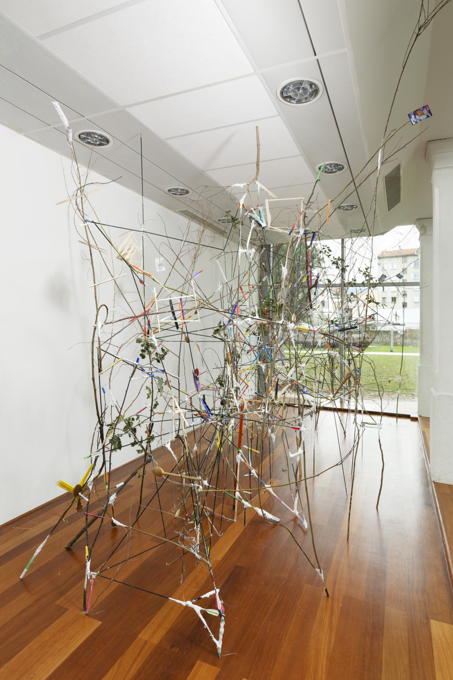 Exhibition view, Jan Kopp, Constellation ordinaire #12 du Parc, Villa du Parc, 2024. Photo credit: Aurélien Mole