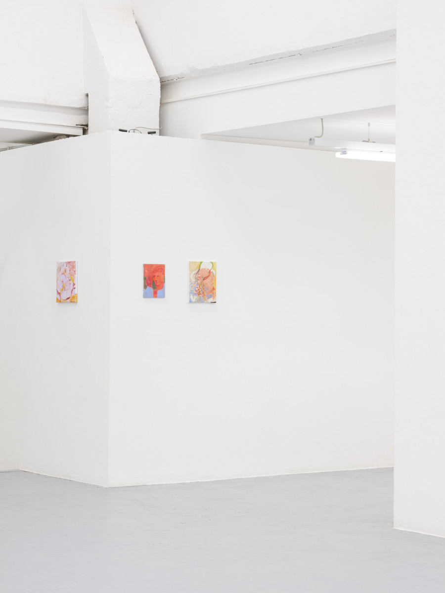 Jeanne Jacob, I just truly want to listen to you and myself genuinely, please doudou, exhibition view, 2024. CAN Centre d’art Neuchâtel, Switzerland. Photography: Sebastian Verdon. Courtesy: All images copyright and courtesy of the artist and CAN Centre d’art Neuchâtel