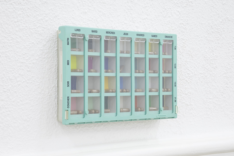 Installation view, Sweet Crip, KRONE COURONNE, 2023. Credits © Alizée Quinche