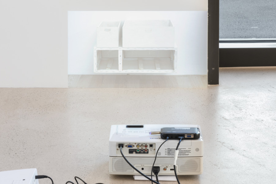 Gilles Jacot, Sorted, projected, 2025, beamer, media-player, 38 x 65cm