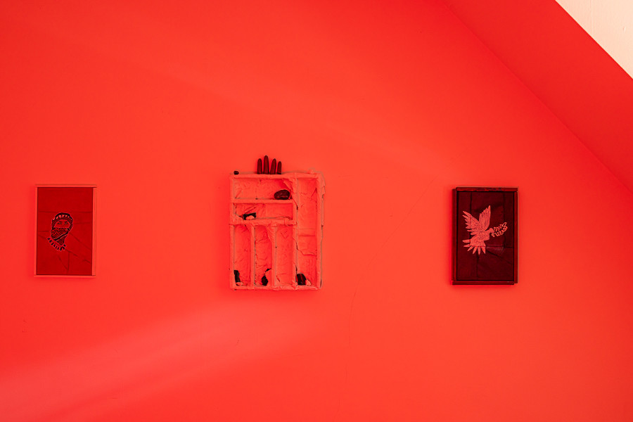 Exhibition View Solo Show Sylvain Gelewski «A Home Is A Home» at Peripherie 8, Basel, 2024 / Photo: Stefan Schmidlin / Courtesy: Peripherie 8