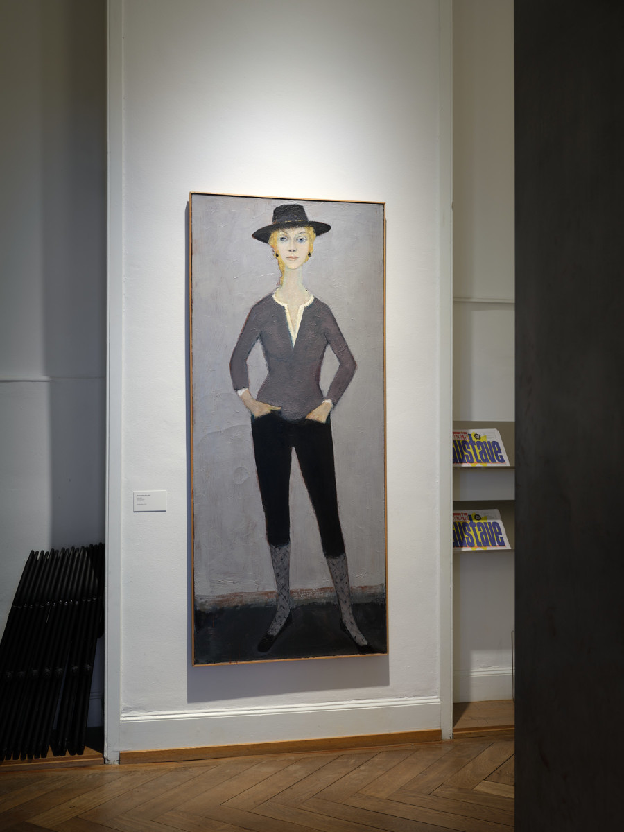 Exhibition view, City-Country-River, Gustav Stettler in Dialogue With The Collection, Kunstmuseum Thun, 2024.