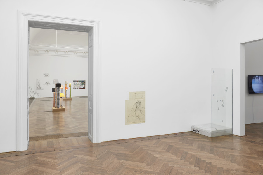 Regionale 25, A Private Smile, exhibition view, Kunsthalle Basel, 2024, photo: Philipp Hänger / Kunsthalle Basel