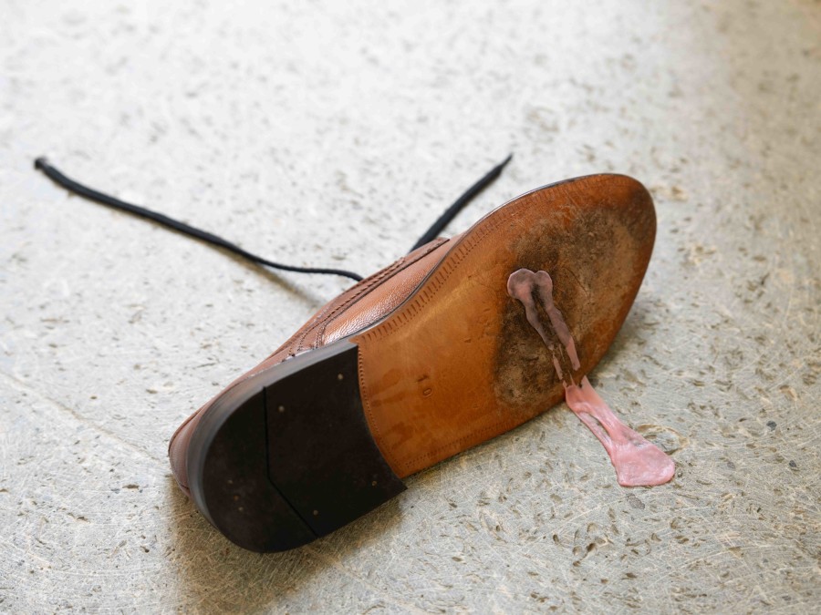 Exhibition view, Le Futur Imparfait, Dorian Sari, Centre d'Art Contemporain Yverdon-les-Bains (CACY), 2025. Photo credit: Anne-Laure Lechat