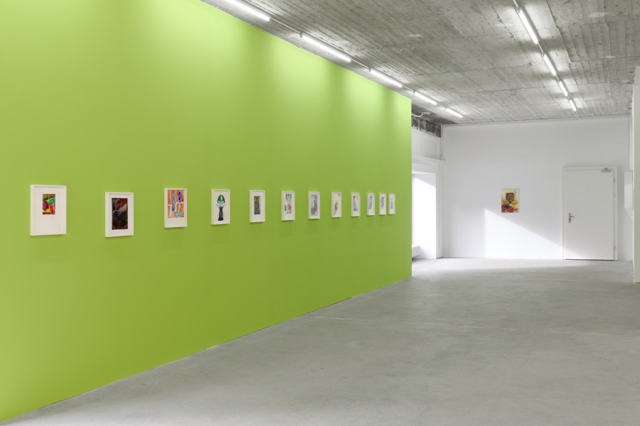 Installation view, Elisabeth Wild, Lisl, Karma International, Zurich, 2025-2026. Photo: © Flavio Karrer