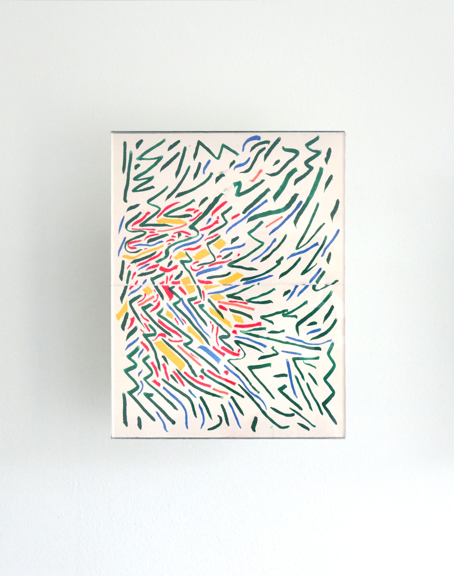 Benjamin Fanni, Carte Postale du Chaos: Coloriages. Valentin 61, 2024.