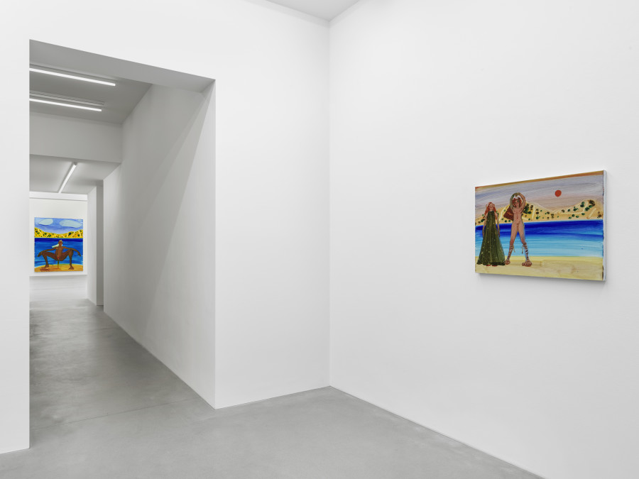 Installation view, Sofia Mitsola, Villa Venus: An Organized Dream, Galerie Eva Presenhuber, Zurich, Waldmannstrasse, 2023. © Sofia Mitsola. Courtesy the artist and Galerie Eva Presenhuber, Zurich / Vienna. Photo: Stefan Altenburger Photography, Zürich