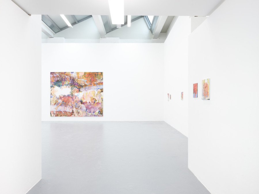 Jeanne Jacob, I just truly want to listen to you and myself genuinely, please doudou, exhibition view, 2024. CAN Centre d’art Neuchâtel, Switzerland. Photography: Sebastian Verdon. Courtesy: All images copyright and courtesy of the artist and CAN Centre d’art Neuchâtel