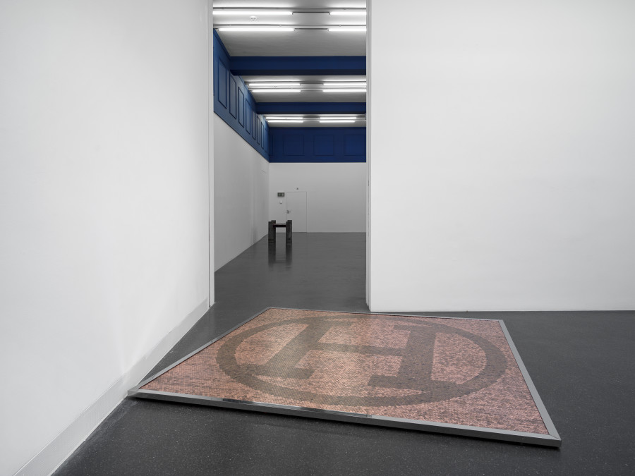Installation view, Dozie Kanu, Galerie Francesca Pia, Zurich, 2022. Photo: Cedric Mussano