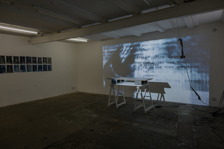 Exhibition view, LAFROFEE, Le silence des traces, 2025 / Photo : Julie Folly / Courtesy : the artist and WallStreet
