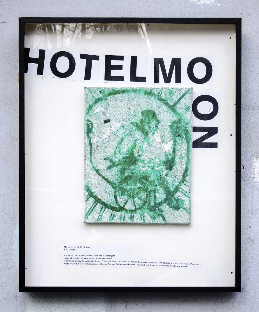 Calla Henkel and Max Pitegoff, Spree (Wilhelmine-Gemberg-Weg), 20162019, Framed silver gelatin print, 60 × 60 cm. Courtesy the artists and Galerie Isabella Bortolozzi, Berlin