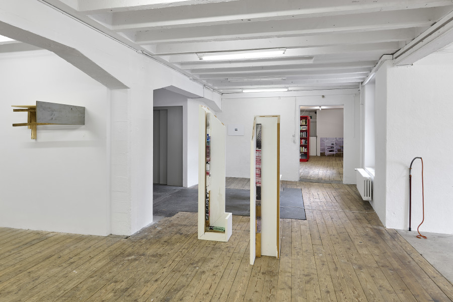 Installationsansicht, Studio Visit, 22.8.–20.9.2025, Stiftung BINZ39, Zürich. Foto: Flavio Karrer.