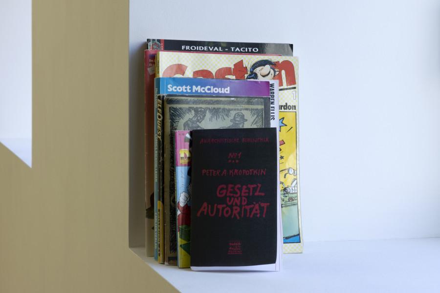 Exhibition view, Lionne Saluz, Ikonen, For, Basel. Photography: Gina Folly / all images copyright and courtesy of the artist and For, Basel
