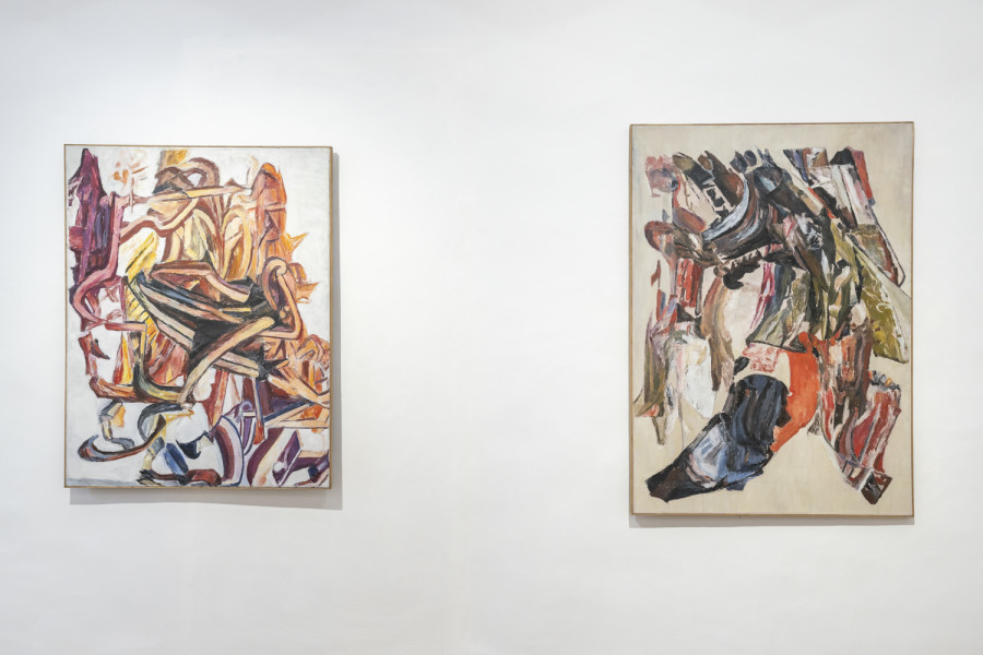 Exhibition views: Jadwiga Maziarska, Assembly, Muzeum Susch, Susch, Switzerland. 15 June – 2 November 2025. © Muzeum Susch / Art Stations Foundation; photograph: Federico Sette.