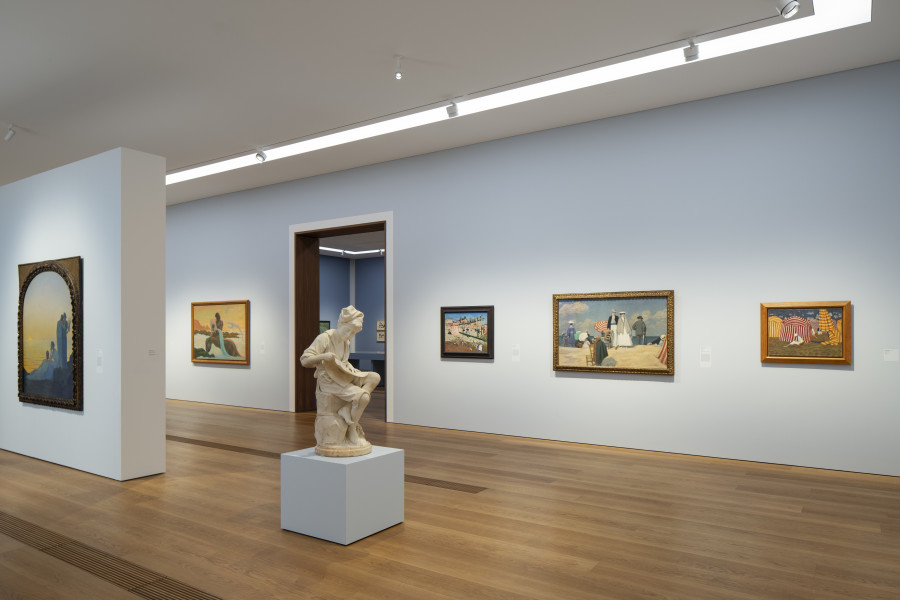 Views of the exhibition Thalassa ! Thalassa ! Imaginery of the sea, Musée cantonal des Beaux-Arts, Lausanne. Photo : MCBA /Jonas Hänggi