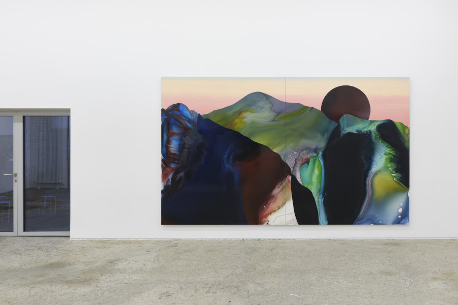 Exhibition view, Dave Bopp, when you left me, I left earth, Galerie Mark Müller, 2024. Photocredit: Conradin Frei, Zurich.