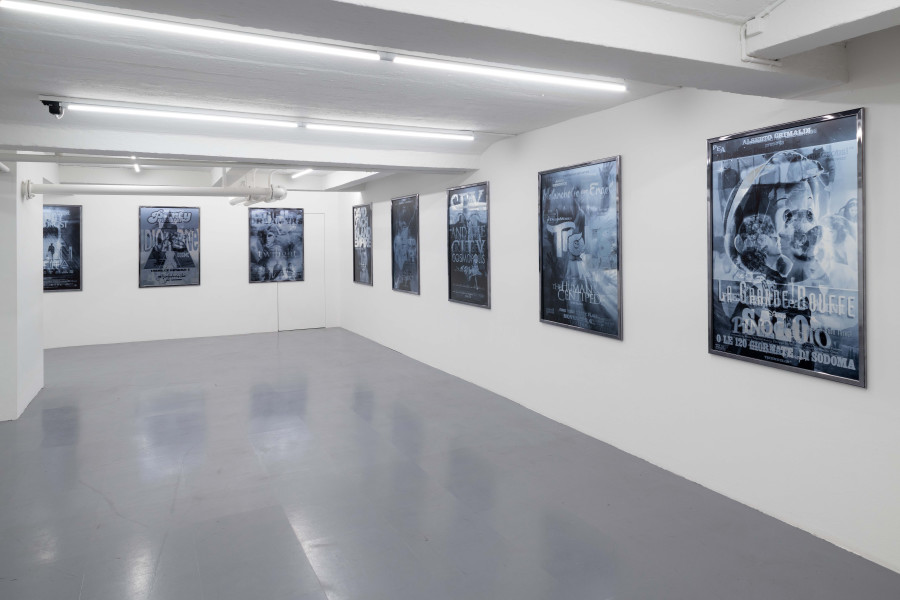 Exhibition view, Julian-Jakob Kneer, BASTARDS (CAREGIVERS), Blue Velvet Projects, 2023. Photo: Flavio Karrer
